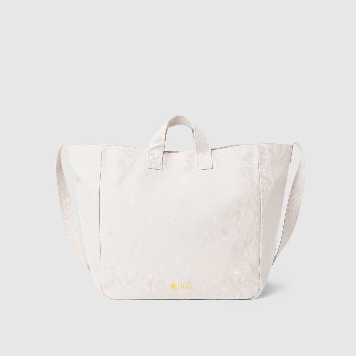 A Very Large Needle Canvas Tote - Off White