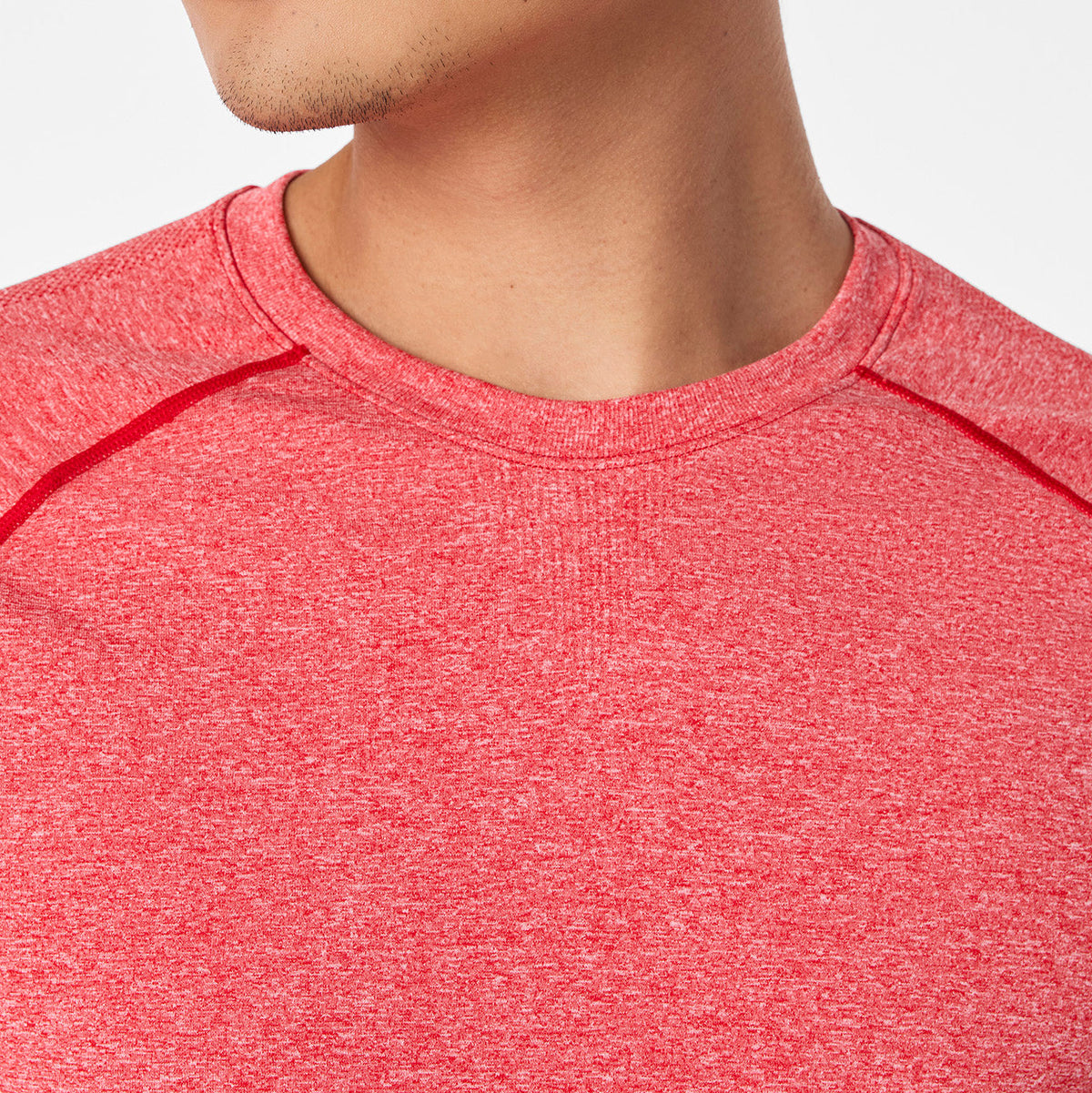 Makato Seamless Long-Sleeve Underscrub - Pop Red