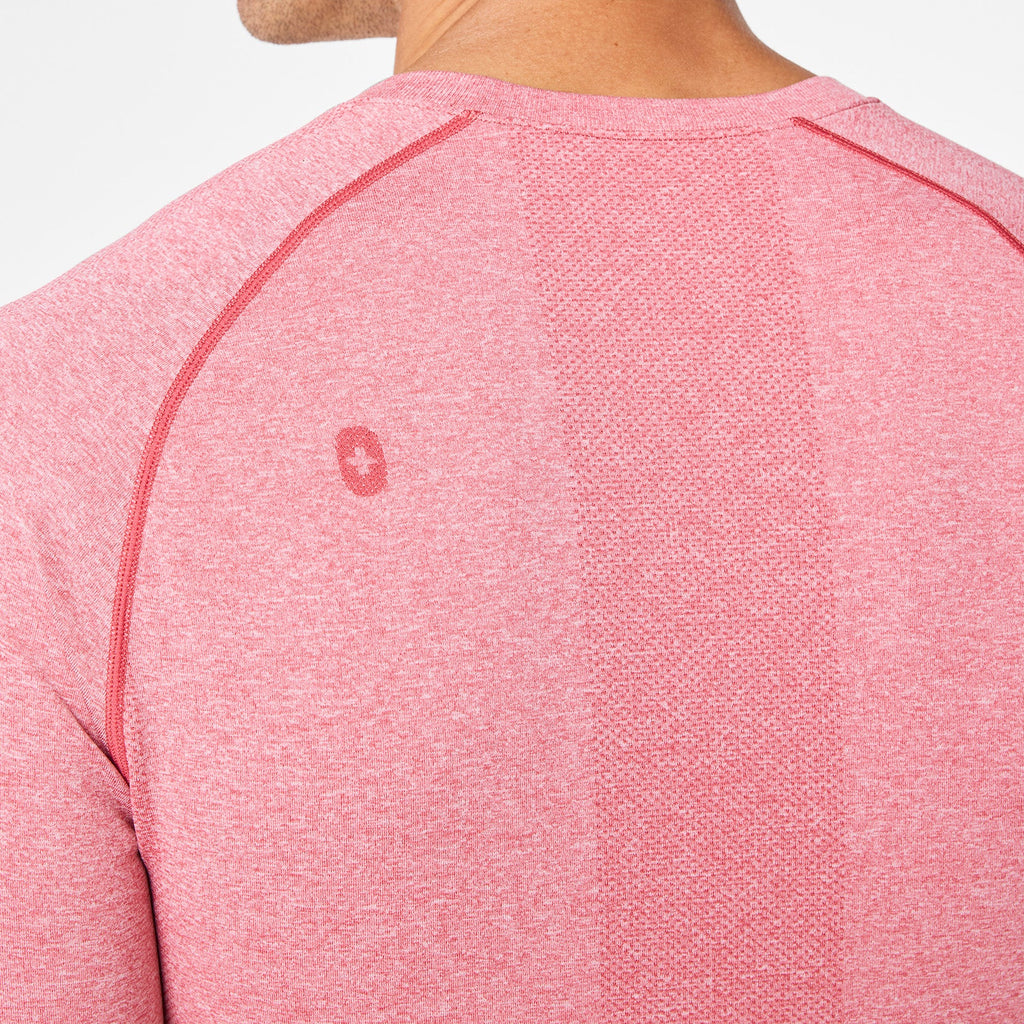 Makato Seamless Long-Sleeve Underscrub - Pulmonary Pink