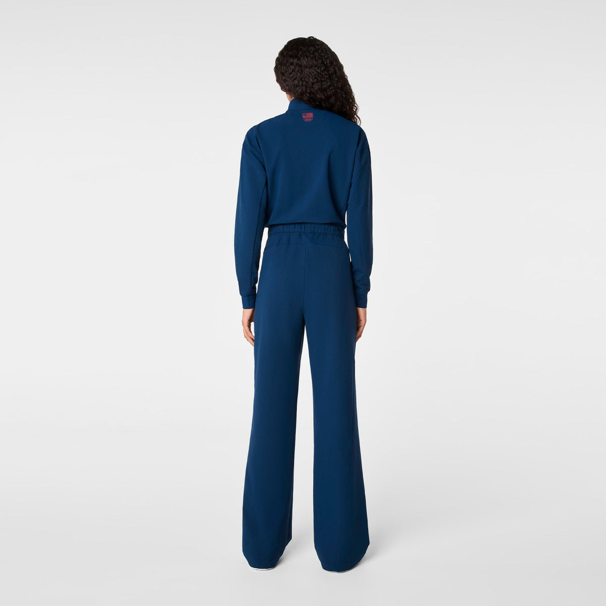 FIGS x Team USA Wide-Leg ScrubJumpsuit™ - Team USA Blue