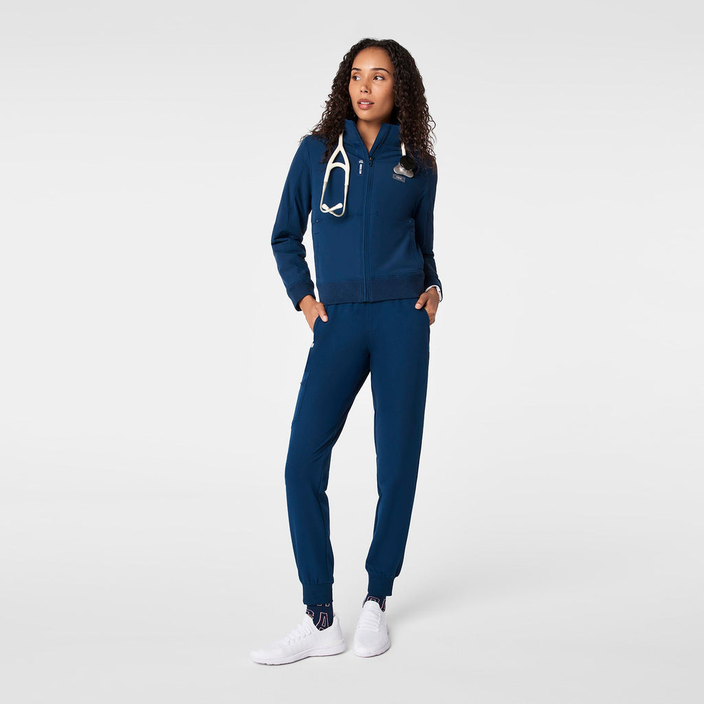 FIGS x Team USA Float Bomber Jacket™ - Team USA Blue