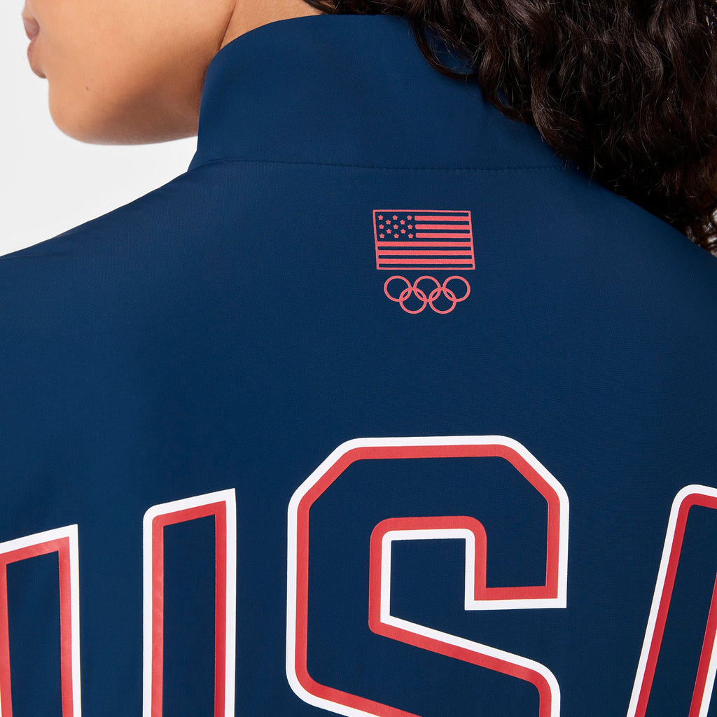 FIGS x Team USA Float Bomber Jacket™ - Team USA Blue