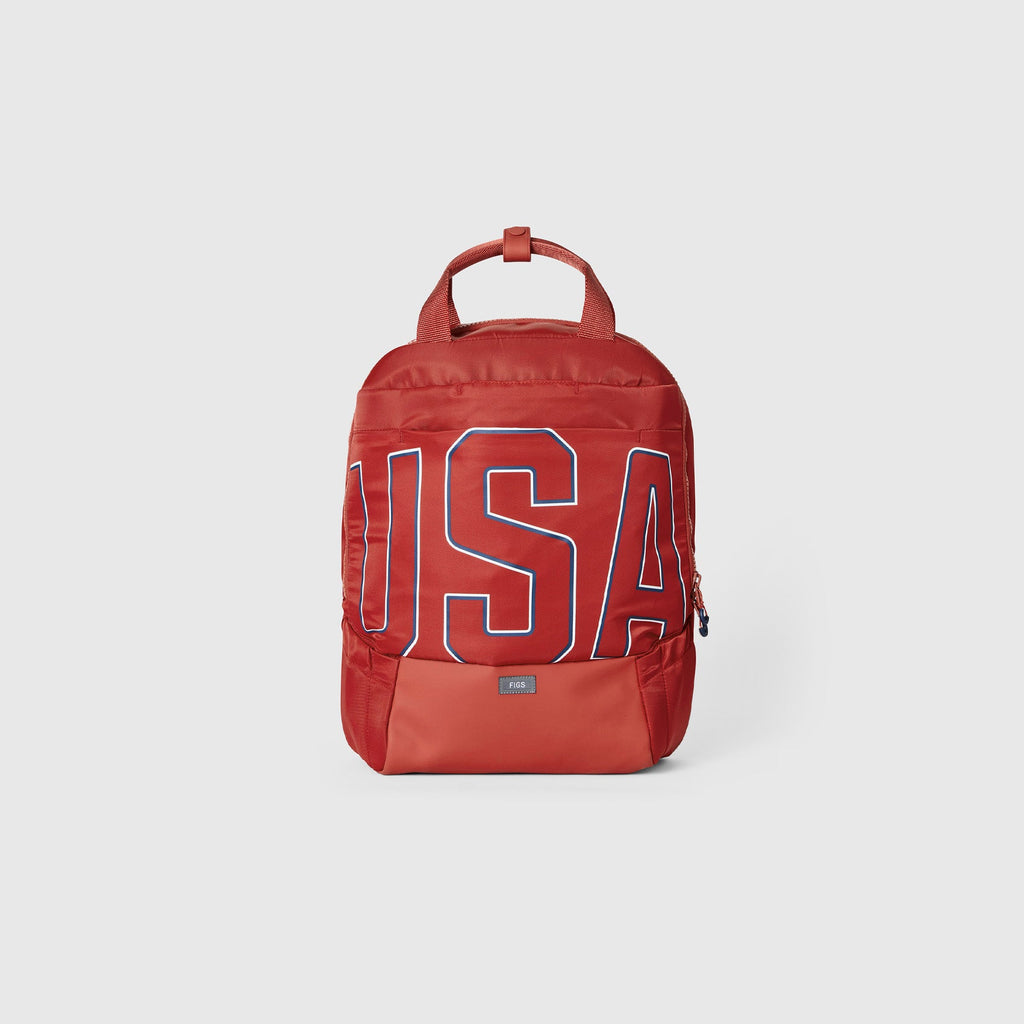 FIGS x Team USA Backpack - Team USA Red