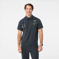 Eugene Polo Scrub Top - Dark Harbor