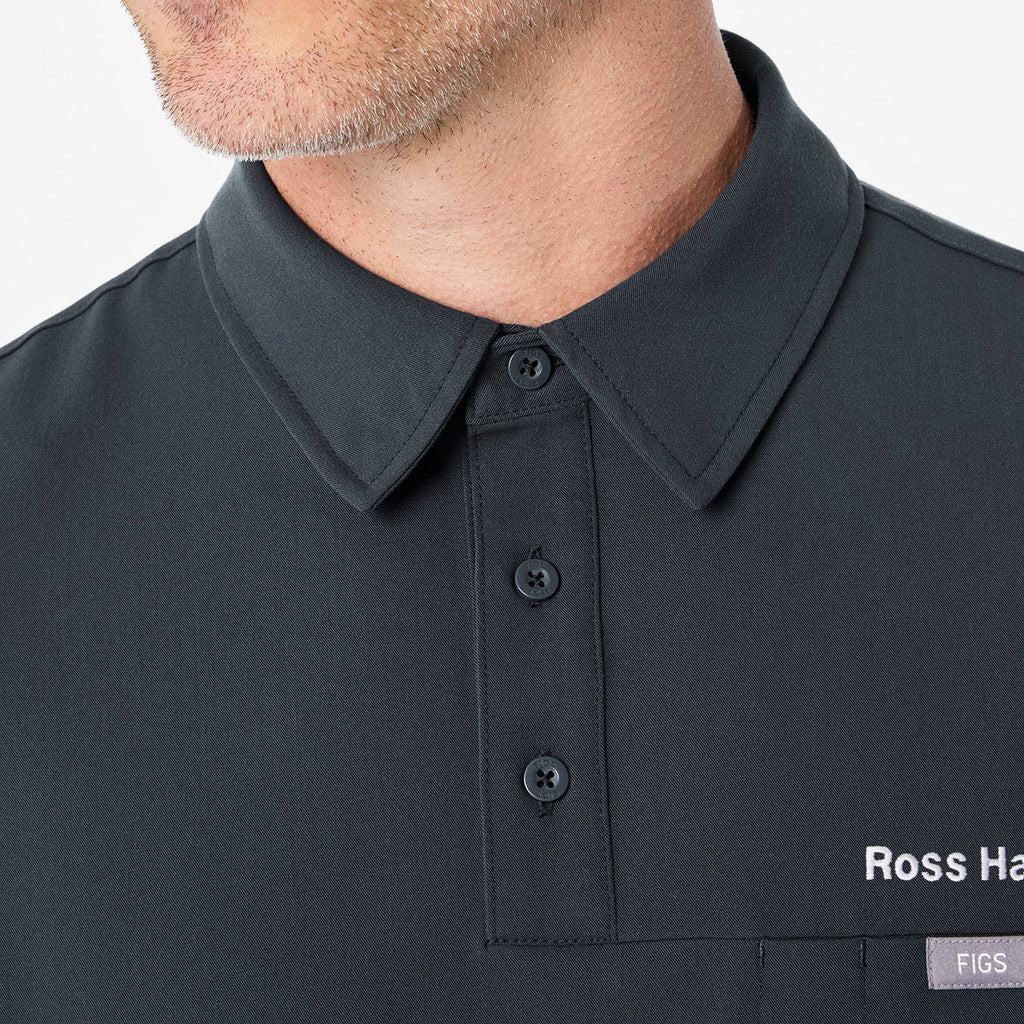 Eugene Polo Scrub Top - Dark Harbor