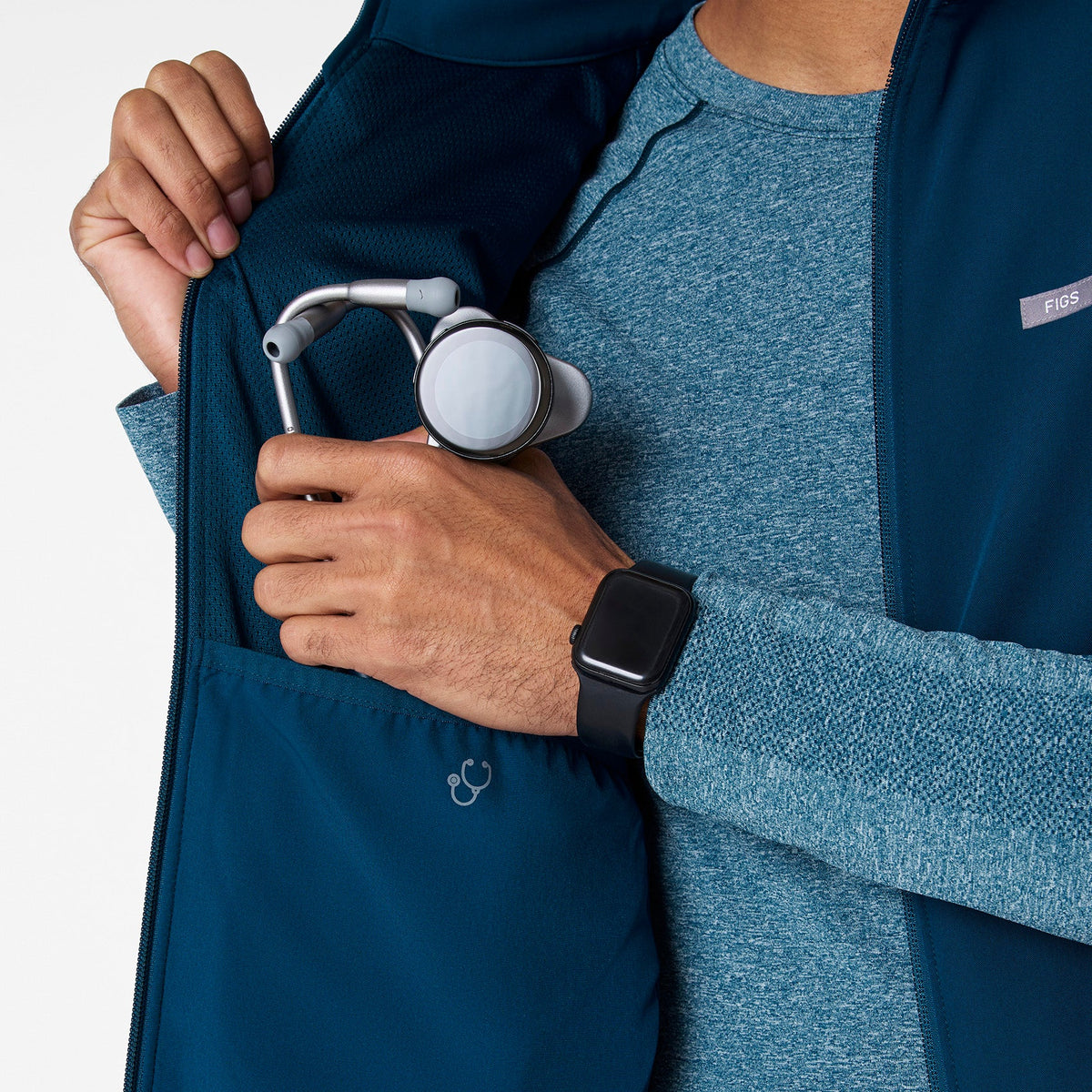 Cobaki Scrub Vest - Deep Reef