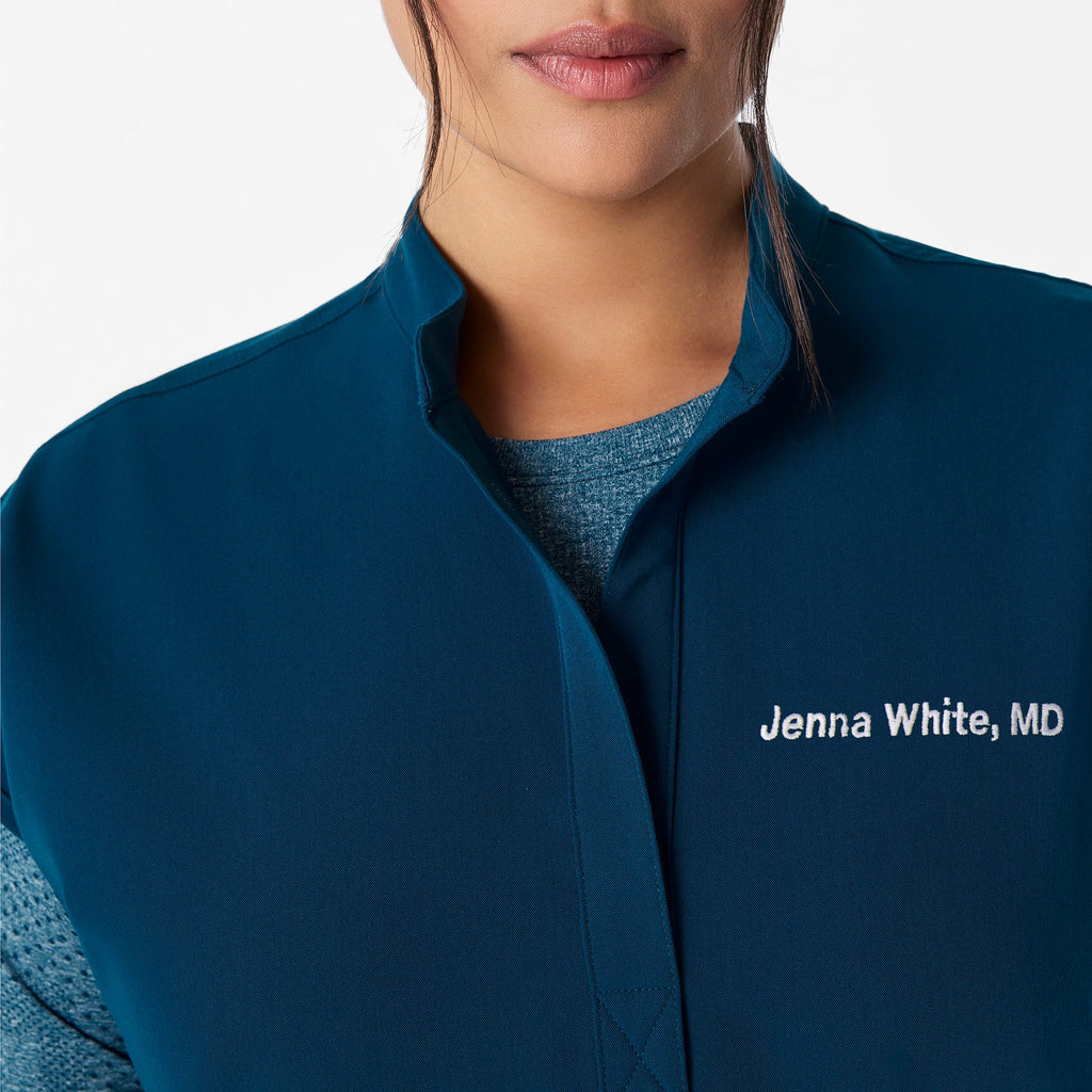 Rafaela Oversized Scrub Top™ - Deep Reef