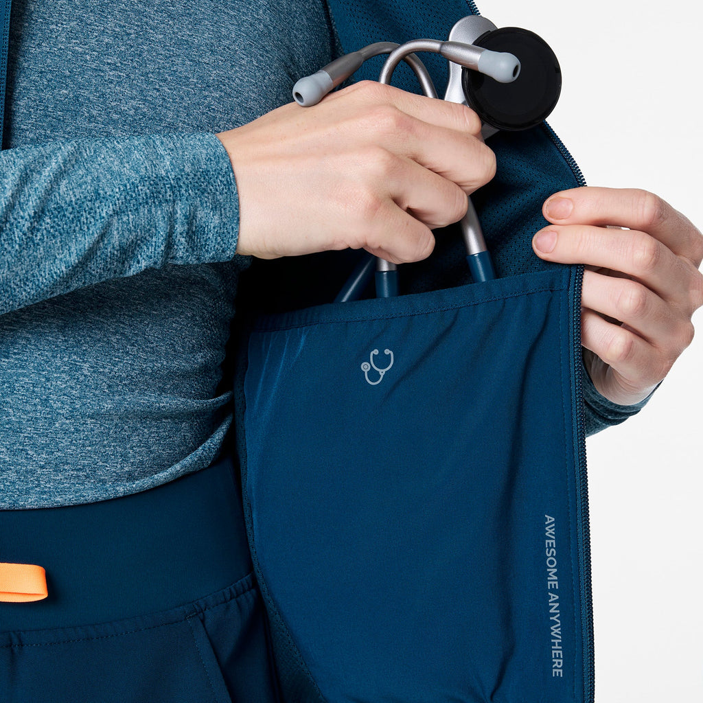 Sydney Scrub Vest - Deep Reef