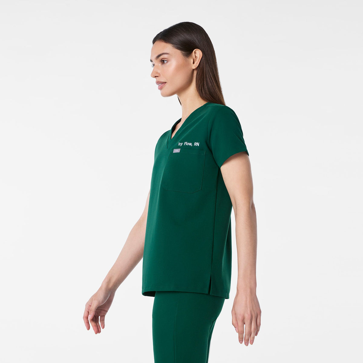 Catarina Scrub Top™ - Forest Green