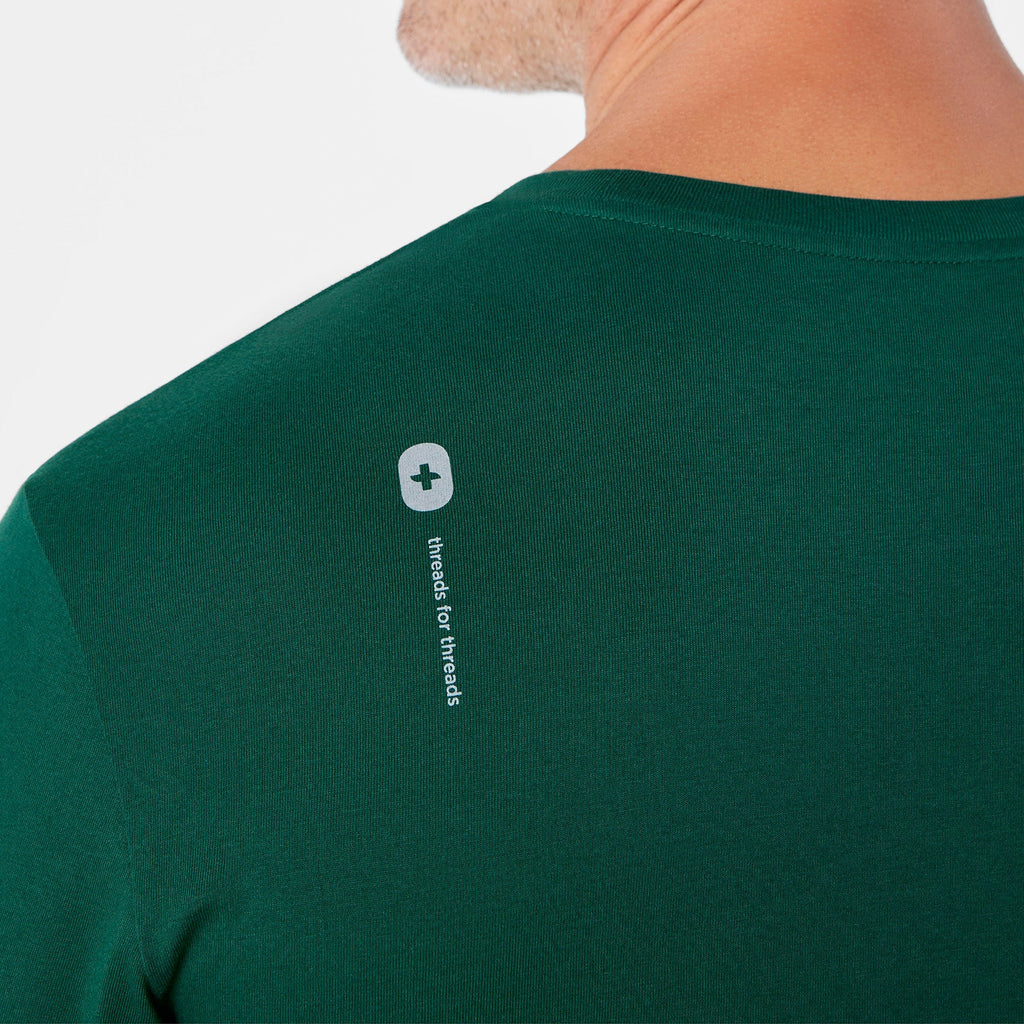 Supersoft Long-Sleeve Underscrub - Forest Green