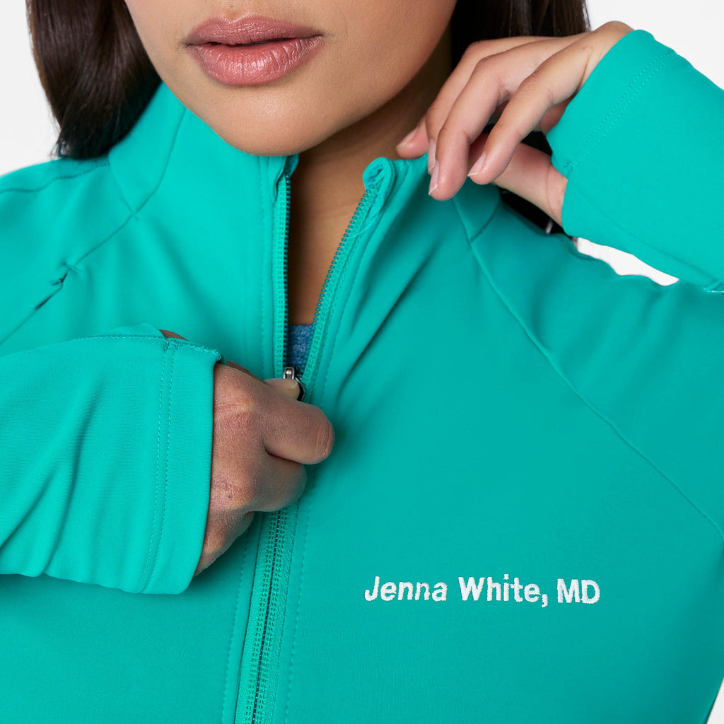 ContourKnit Scrub Jacket™ - Lagoon
