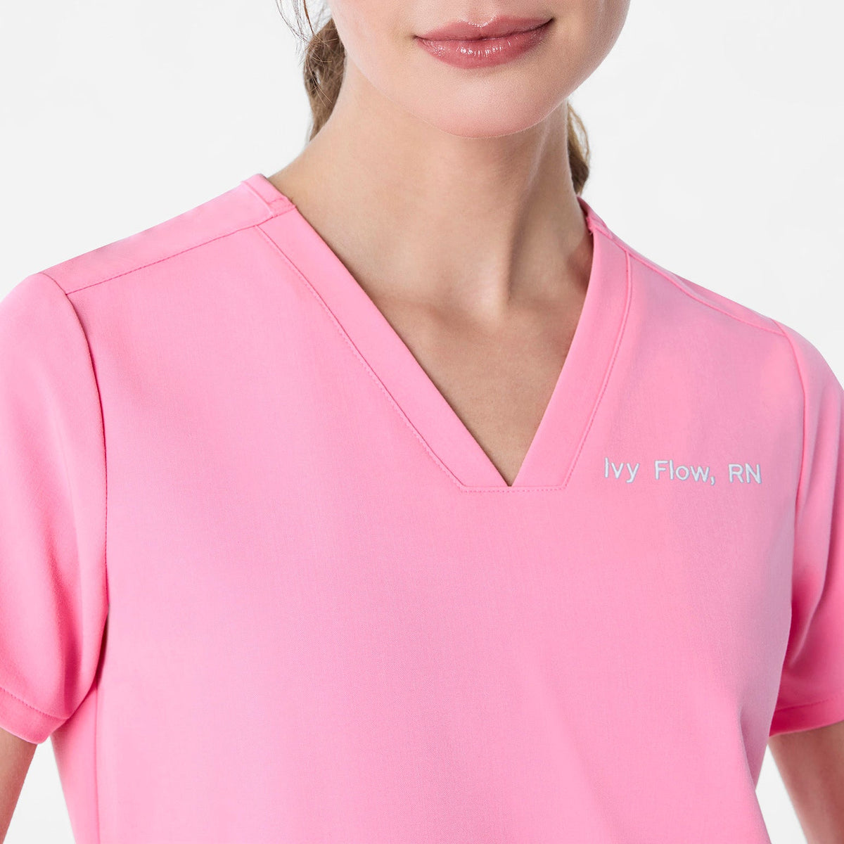 Casma Scrub Top™ - Sunrise Pink