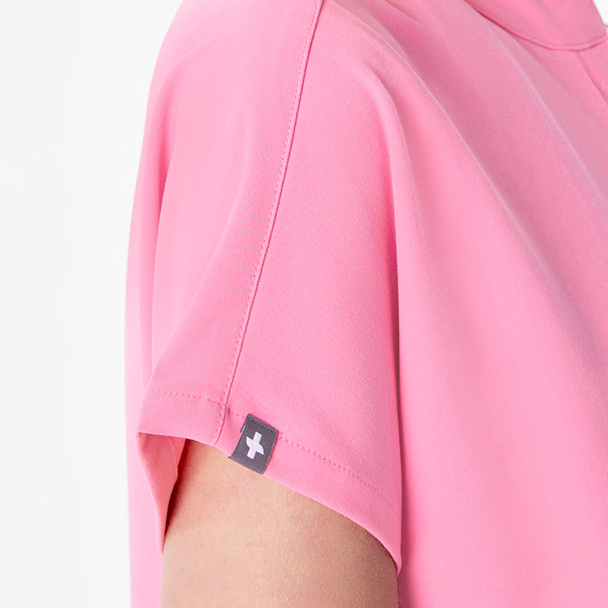 Montex Relaxed Scrub Top - Sunrise Pink