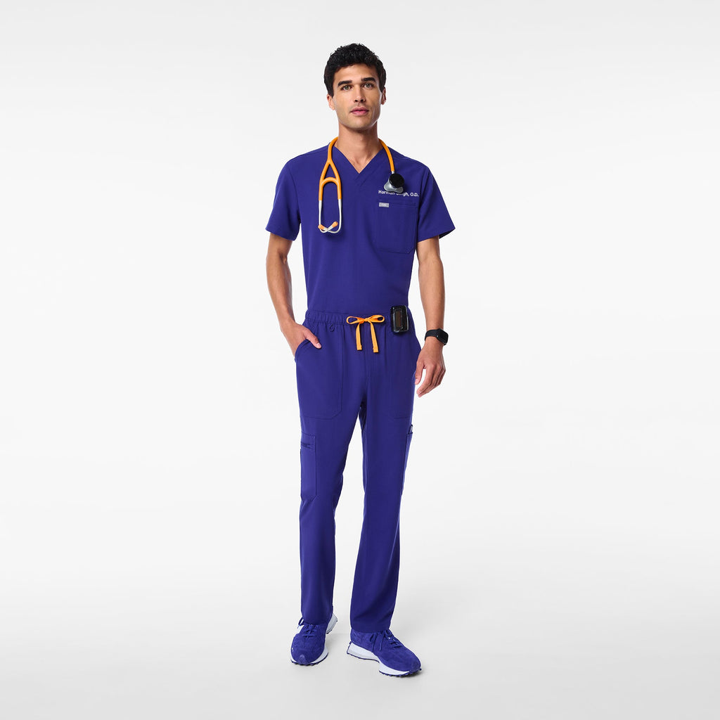 Cairo Straight-Leg Scrub Pant™ - Deep Royal Blue