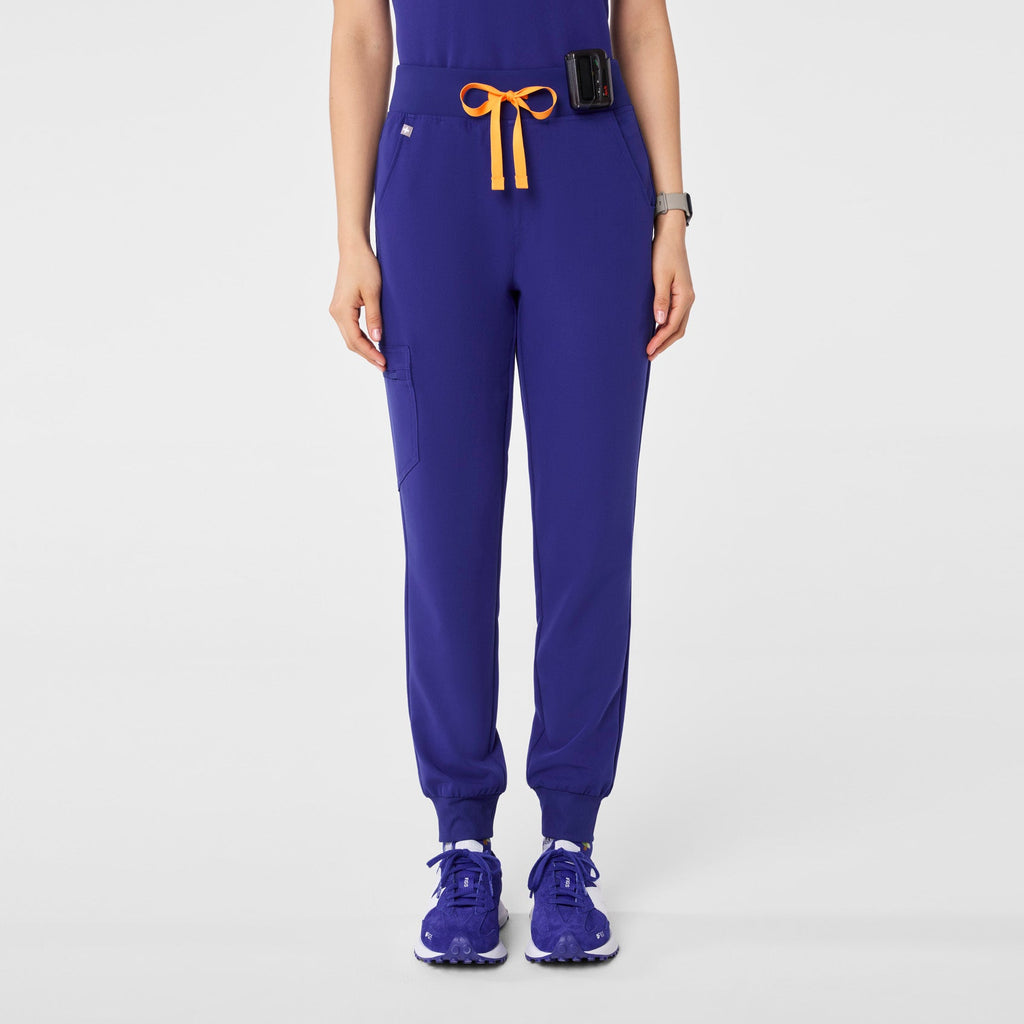 Zamora High-Rise Jogger Scrub Pant™ - Deep Royal Blue
