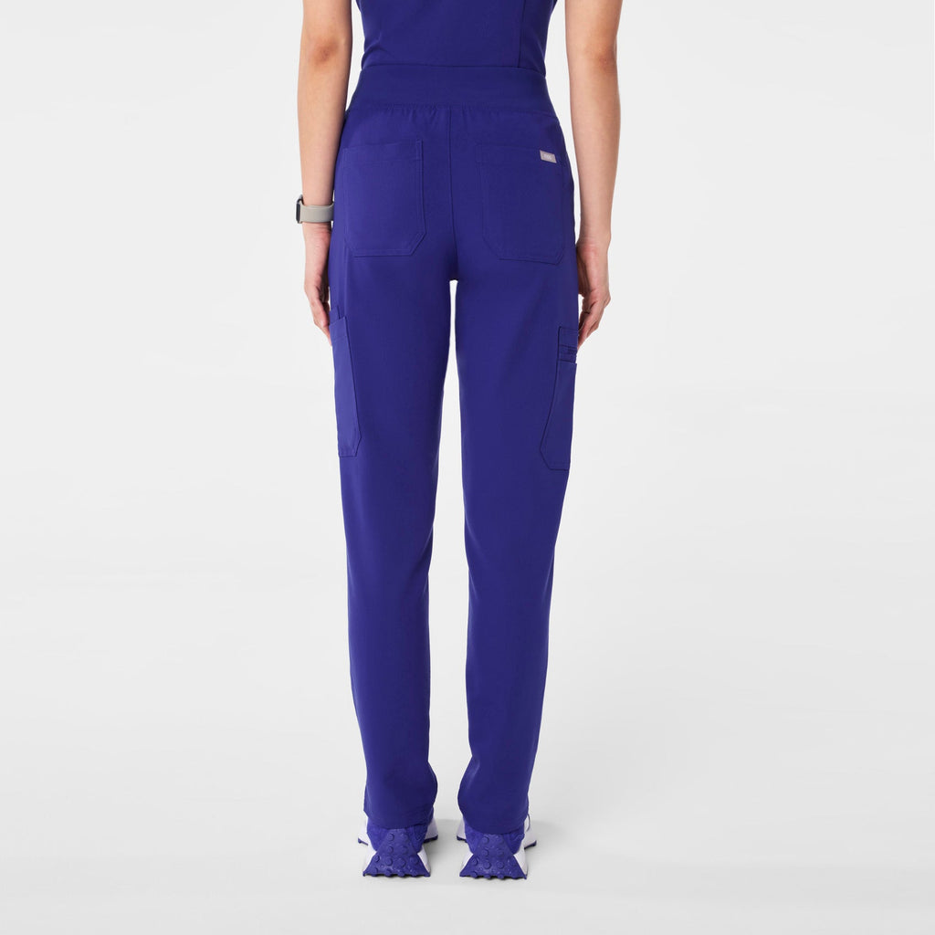 Yola High-Rise Slim Scrub Pant™ - Deep Royal Blue