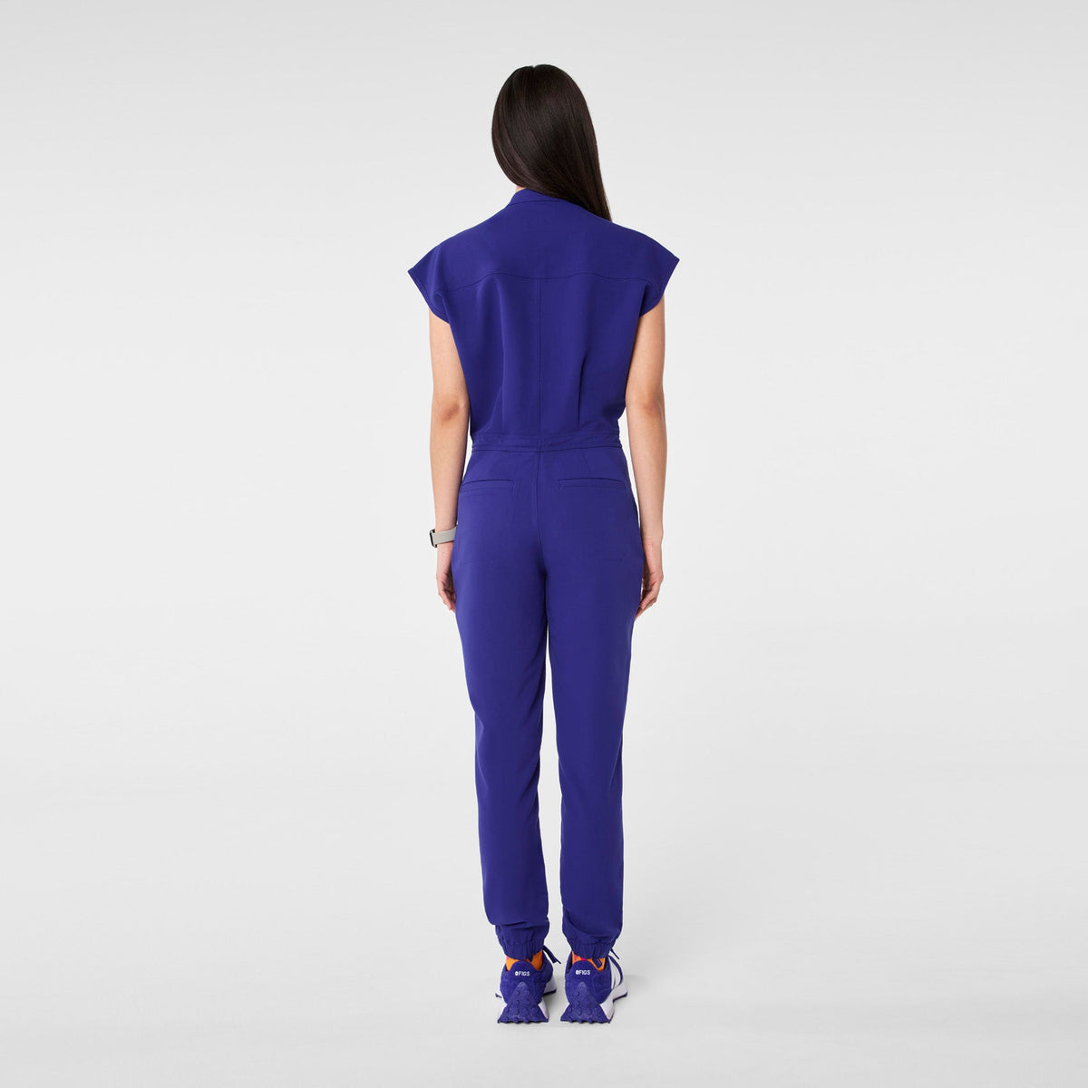 Rafaela Jogger ScrubJumpsuit™ - Deep Royal Blue