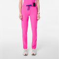 Yola High-Rise Slim Scrub Pant™ - Rapid Response Pink