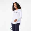 My First Name Is Doctor Long-Sleeve Underscrub - Optic White