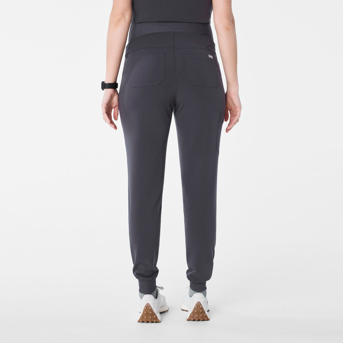 Zamora Maternity Jogger Scrub Pant - Charcoal
