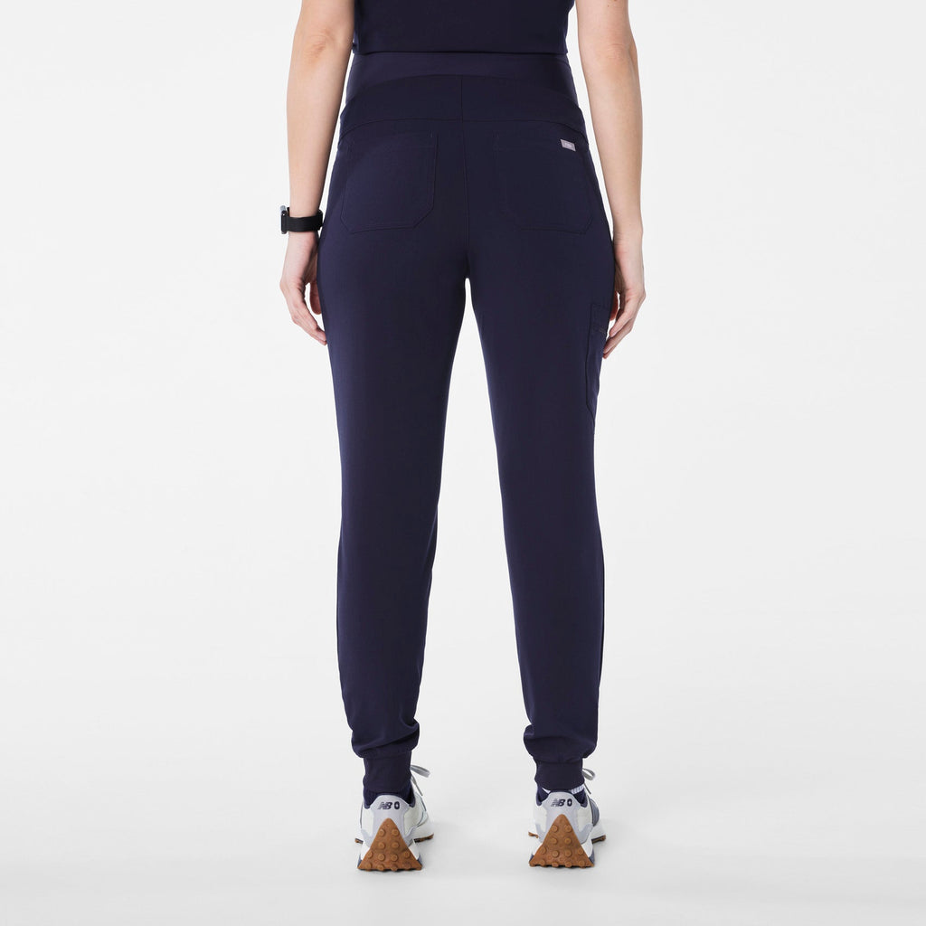 Zamora Maternity Jogger Scrub Pant - Navy
