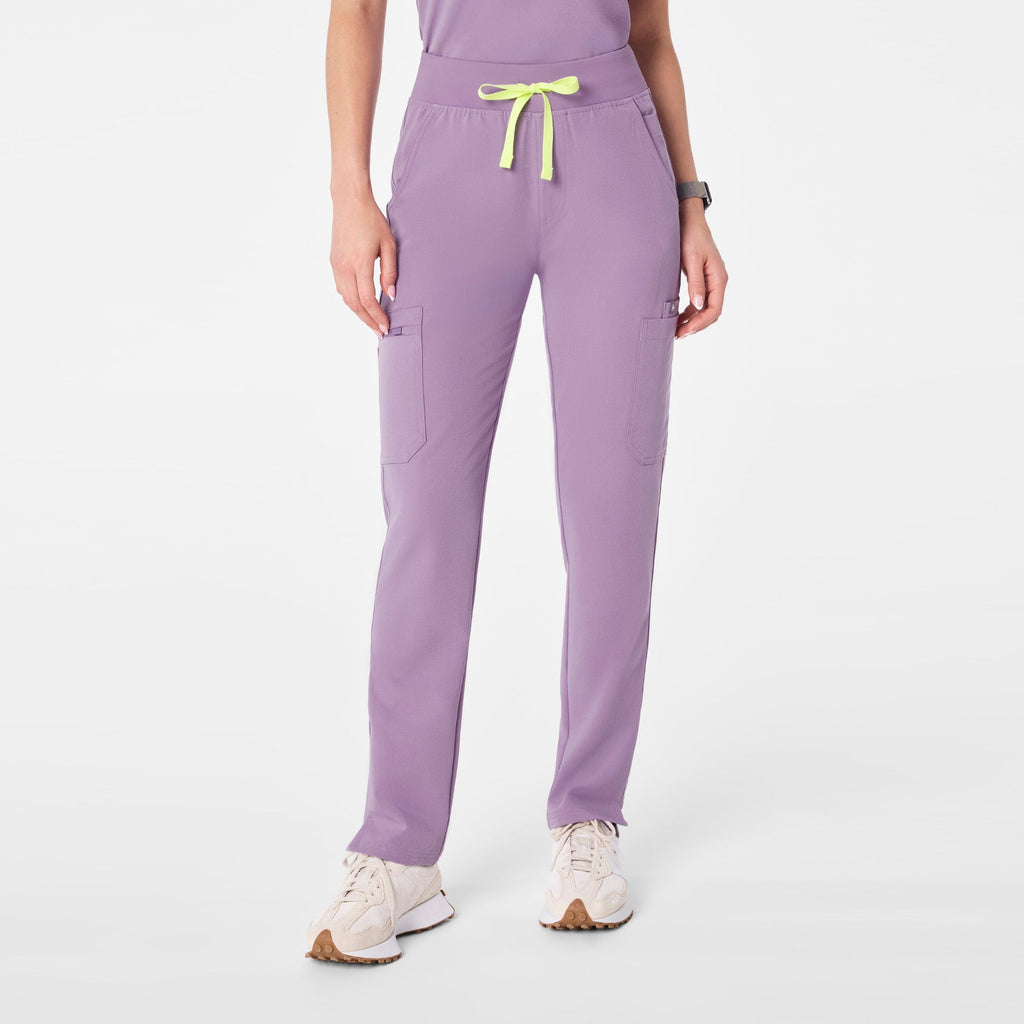 Yola High-Rise Slim Scrub Pant™ - Purple Haze