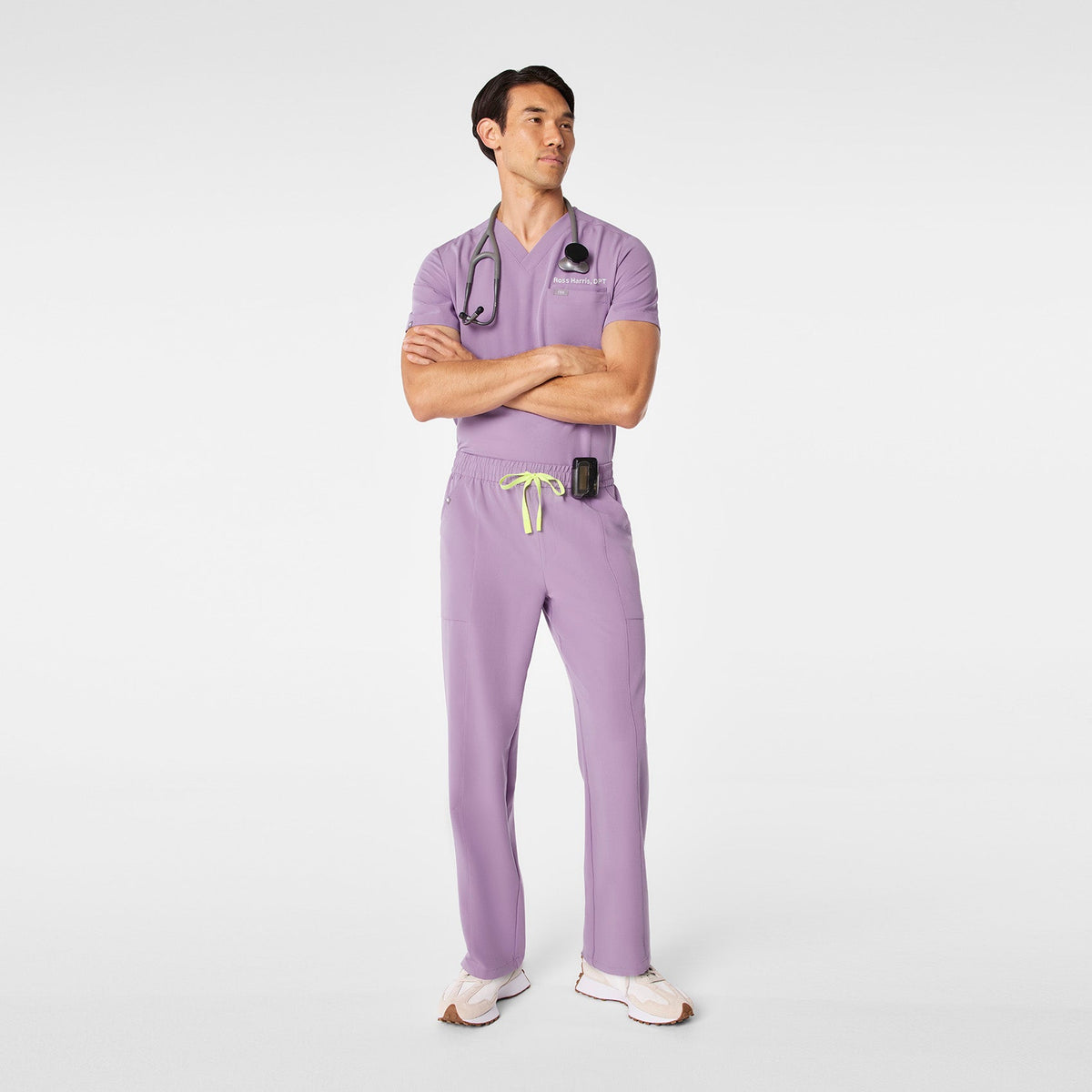 Vernon Straight-Leg Scrub Pant - Purple Haze