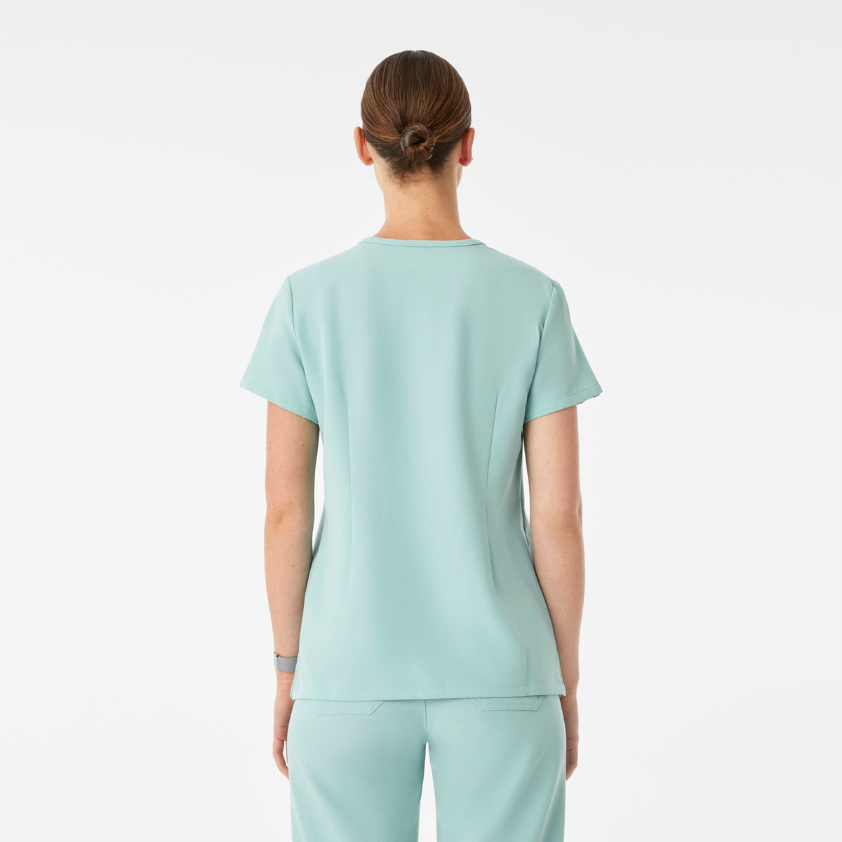 Casma Scrub Top™ - Seaglass