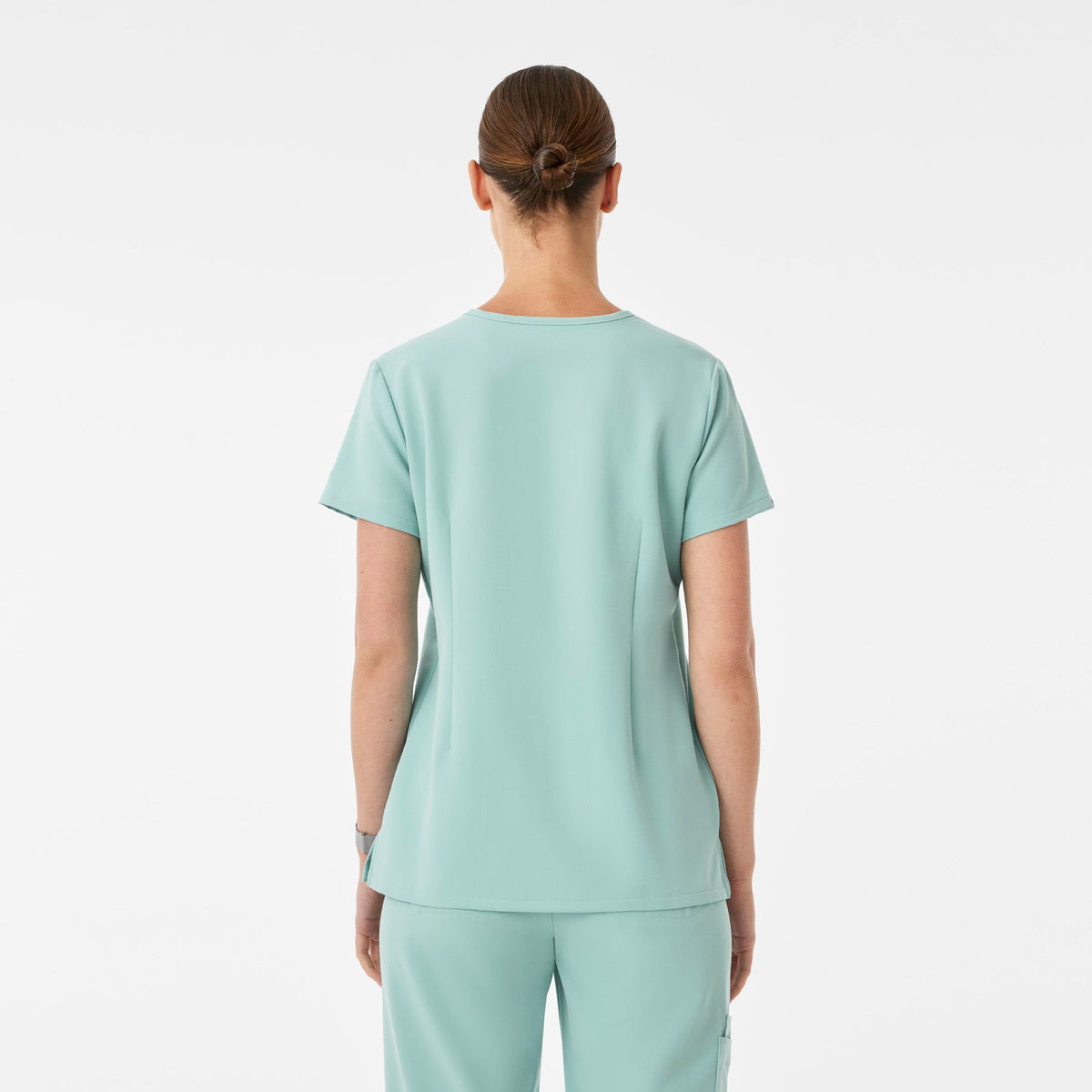 Catarina Scrub Top™ - Seaglass