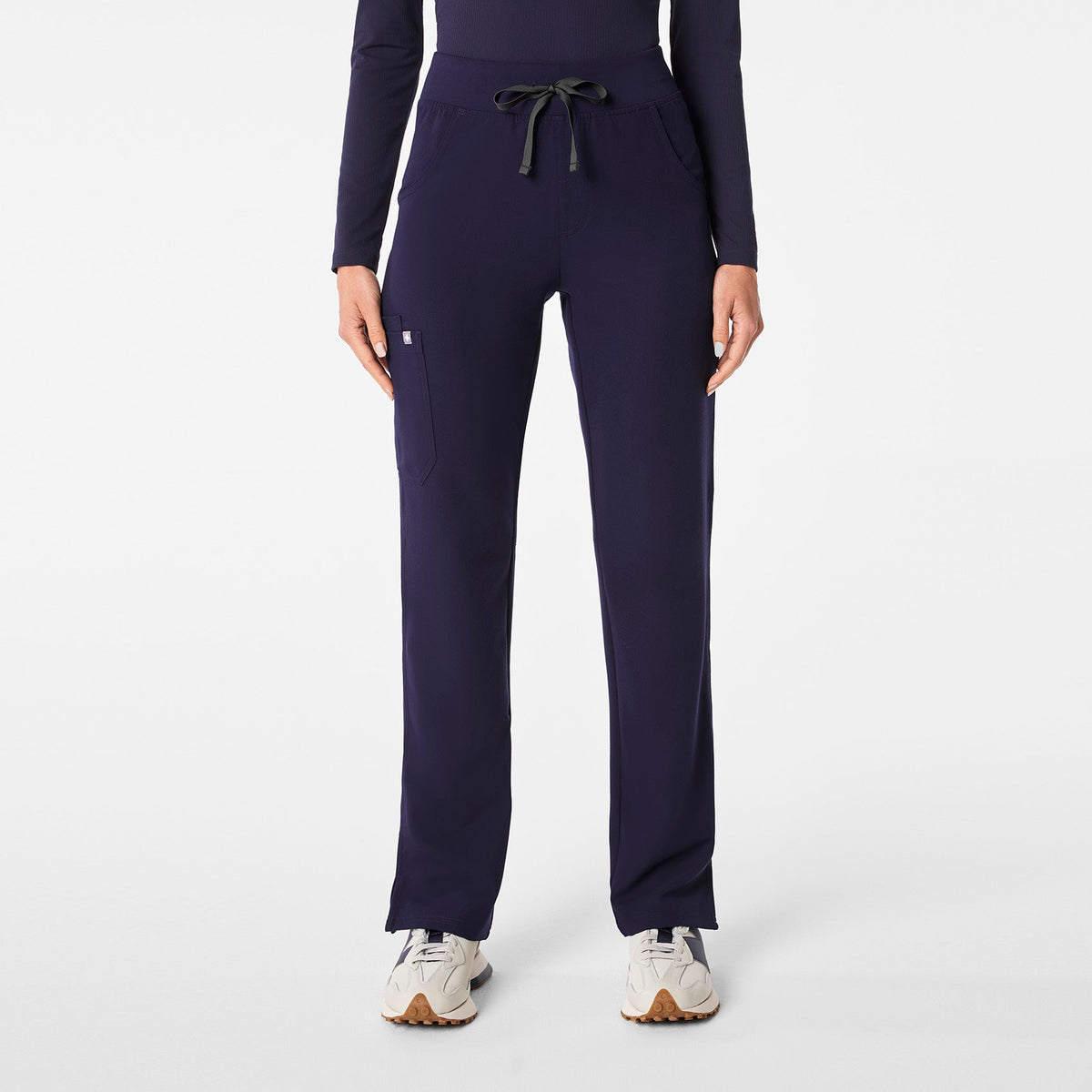 Kade High-Rise Straight-Leg Scrub Pant™ - Navy