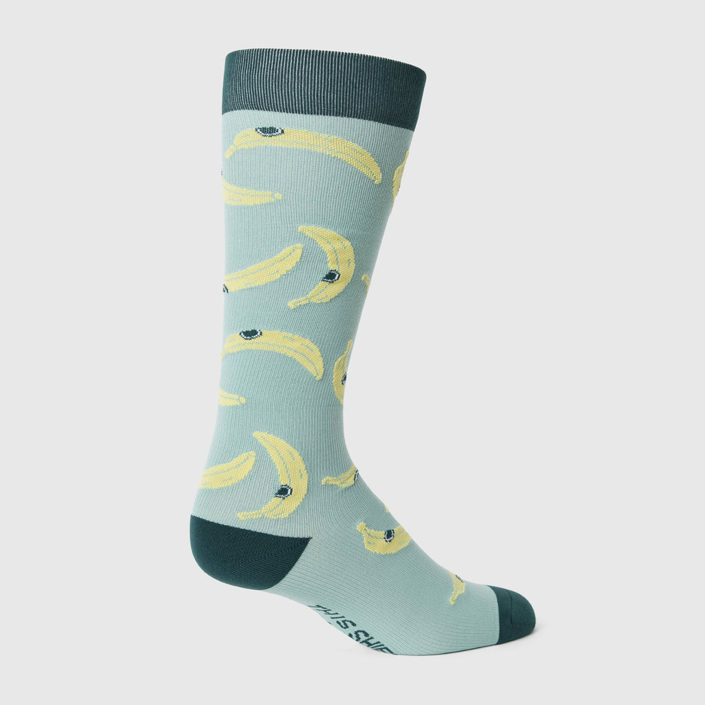 FIGS Compression Socks - Bananas/Seaglass