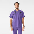 Chisec Scrub Top™ - Amethyst