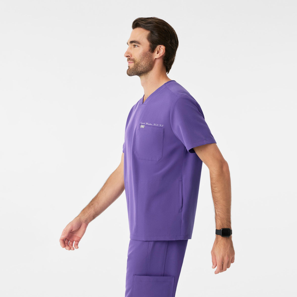 Chisec Scrub Top™ - Amethyst