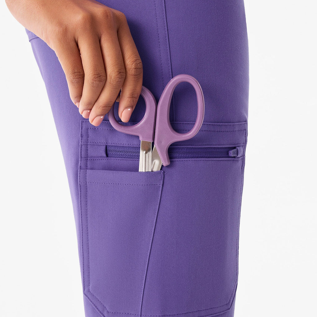 Yola High-Rise Slim Scrub Pant™ - Amethyst
