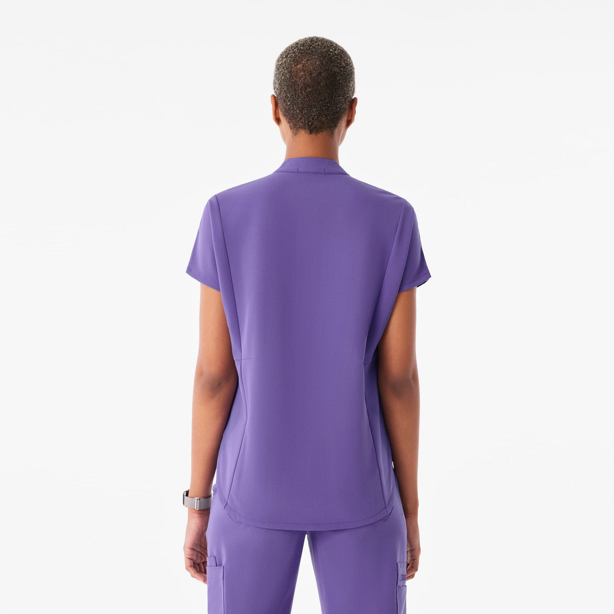 Montex Relaxed Scrub Top - Amethyst