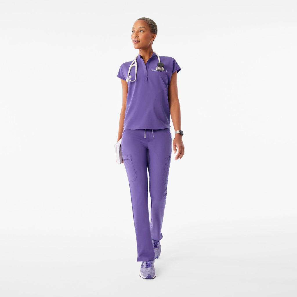 Rafaela Oversized Scrub Top™ - Amethyst