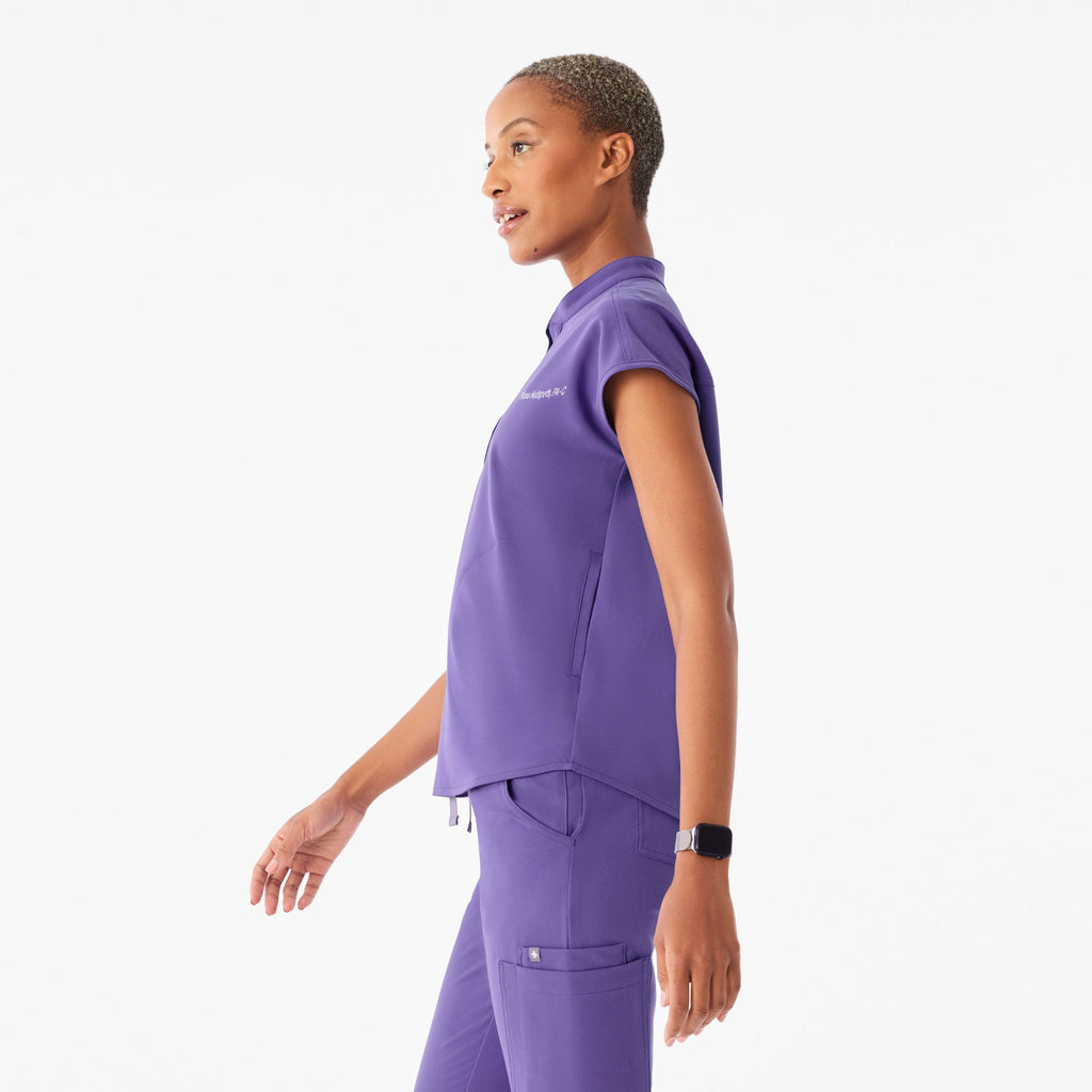 Rafaela Oversized Scrub Top™ - Amethyst