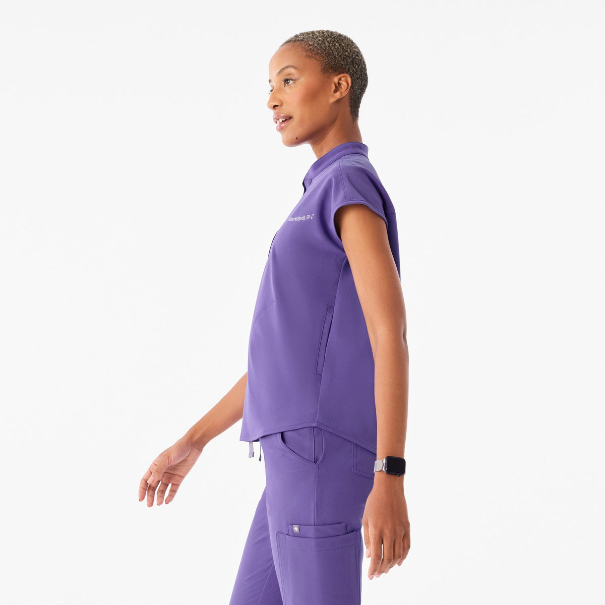 Rafaela Oversized Scrub Top™ - Amethyst