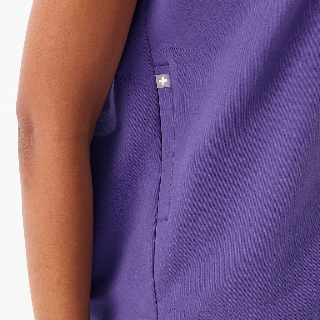 Rafaela Oversized Scrub Top™ - Amethyst