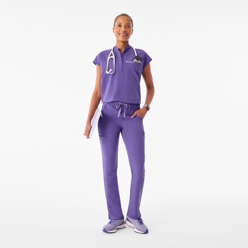 Rafaela Oversized Scrub Top™ - Amethyst