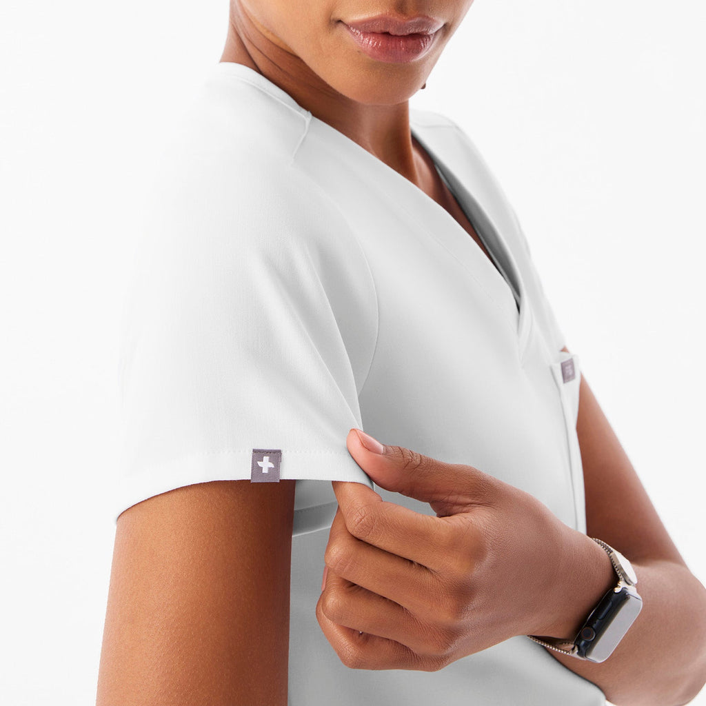 Catarina Scrub Top™ - Optic White