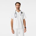 Chisec Scrub Top™ - Optic White
