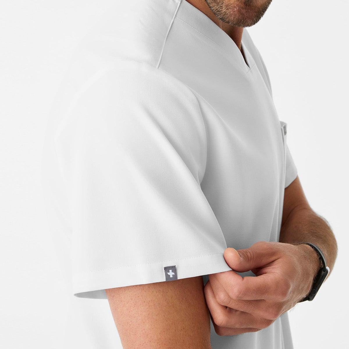 Chisec Scrub Top™ - Optic White