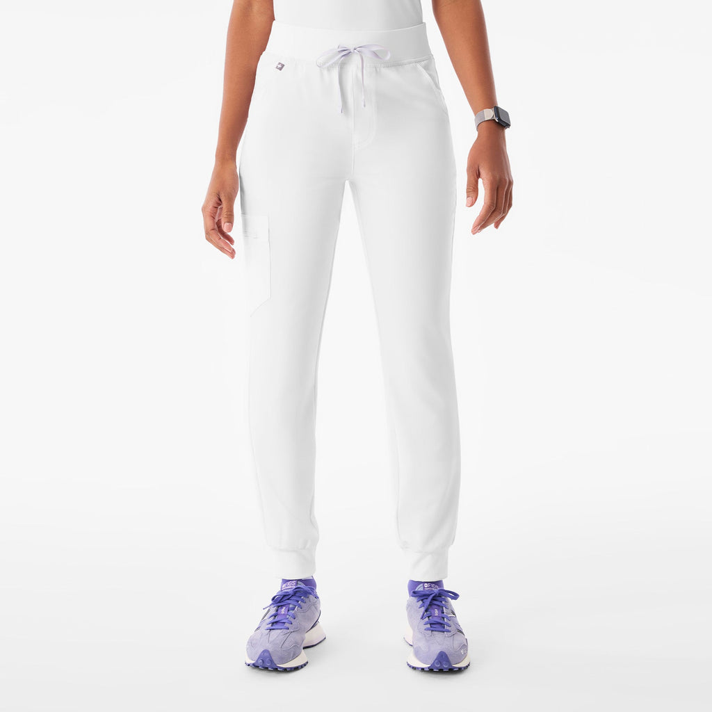 Zamora High-Rise Jogger Scrub Pant™ - Optic White