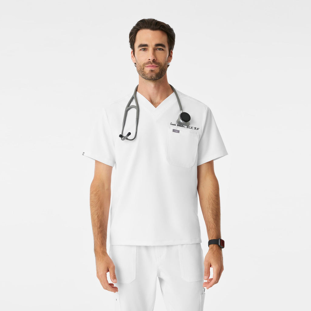 Leon Scrub Top™ - Optic White