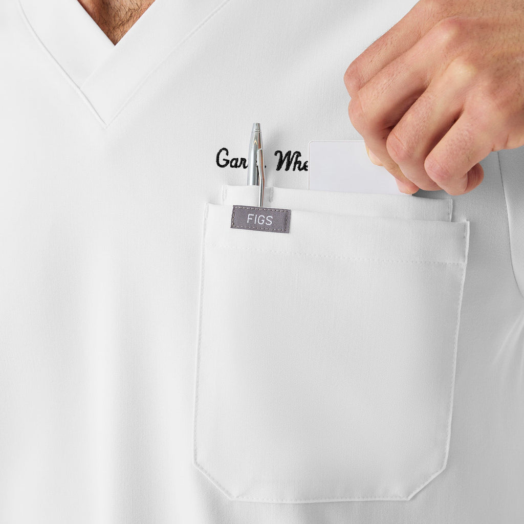 Leon Scrub Top™ - Optic White