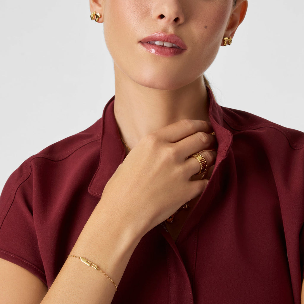 10 Blade Bracelet - Gold
