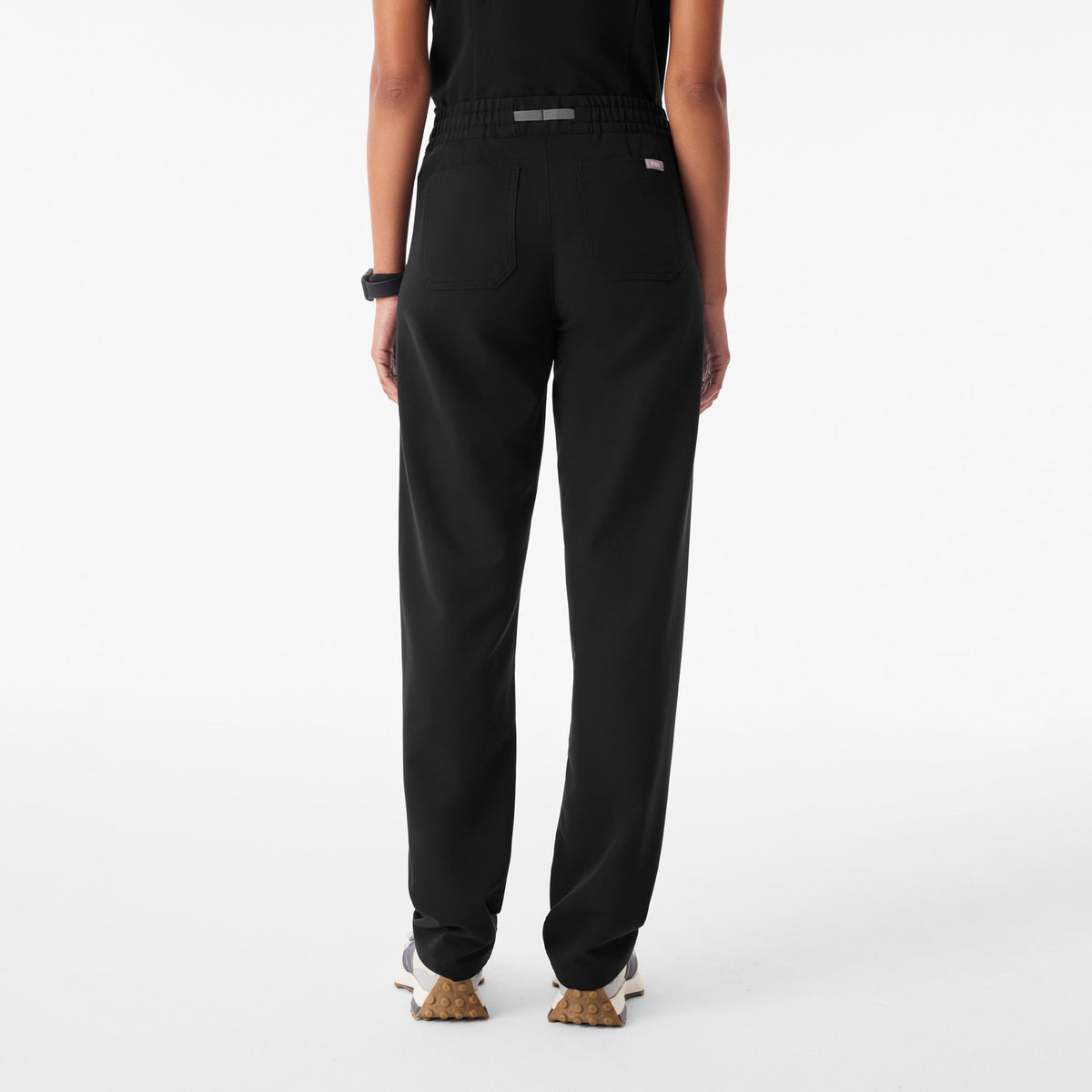 Livingston Ruched Straight-Leg Scrub Pant™ - Black