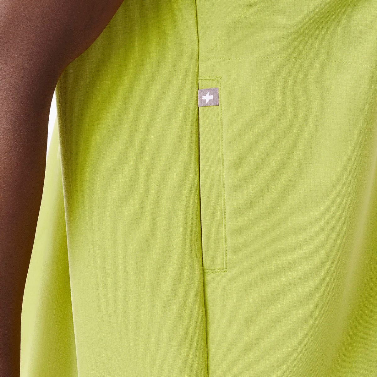 Rafaela Oversized Scrub Top™ - Celery