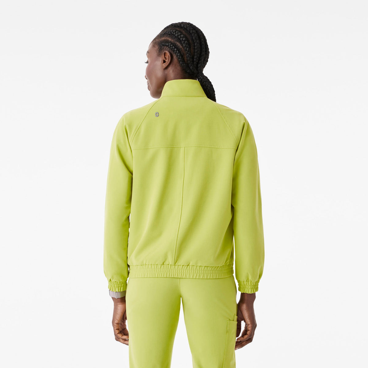 Sydney Scrub Jacket - Celery